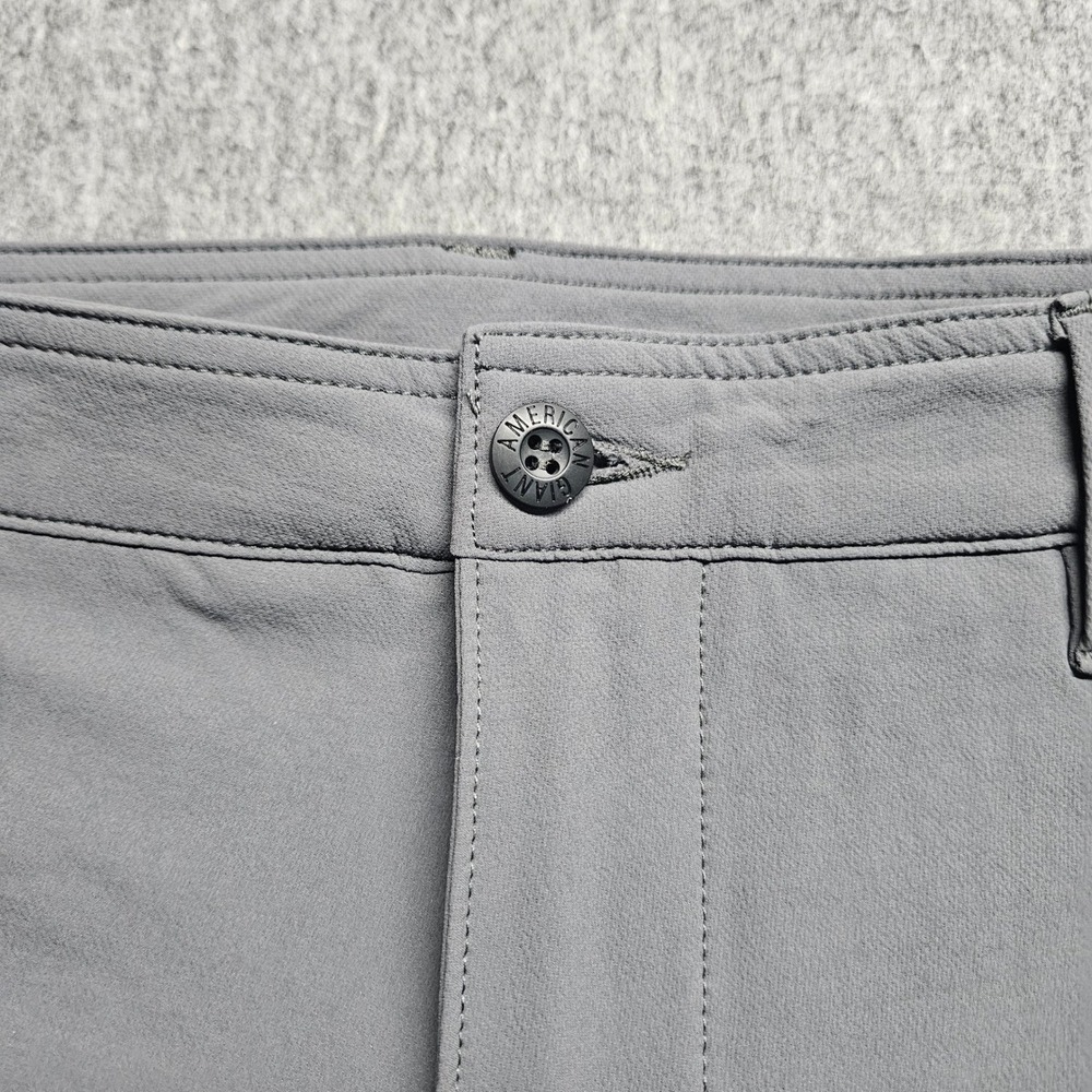 American Giant Roughneck Pants Mens 32x32 Grey Straight Leg Made in USA - Picture 2 of 8